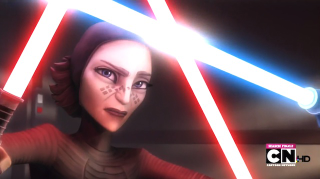 Illustration for article titled On the Clone Wars season finale, Ahsoka breaks Anakin's heart and may push him toward the Dark Side